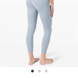 Light Blue High-Waisted Leggings